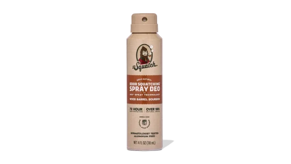 Wood Barrel Bourbon Spray Deodorant