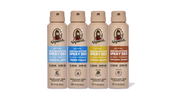 Spray Deodorant 4-Pack
