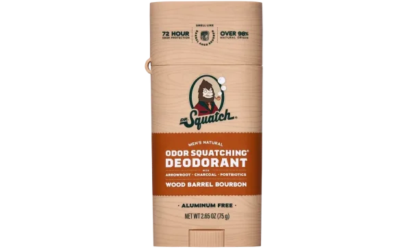 Wood Barrel Bourbon Deo Flask