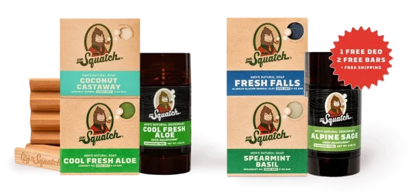Deodorant & Soap Starter Set