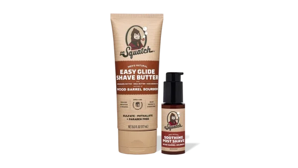 Wood Barrel Bourbon Smooth Shave Bundle