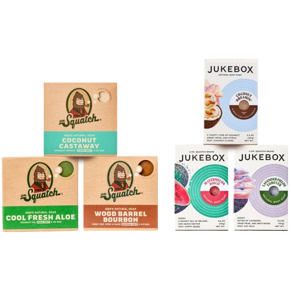 His & Hers Natural Soap Set
