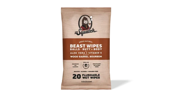 Wood Barrel Bourbon Wipes