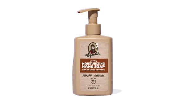 Wood Barrel Bourbon Hand Soap